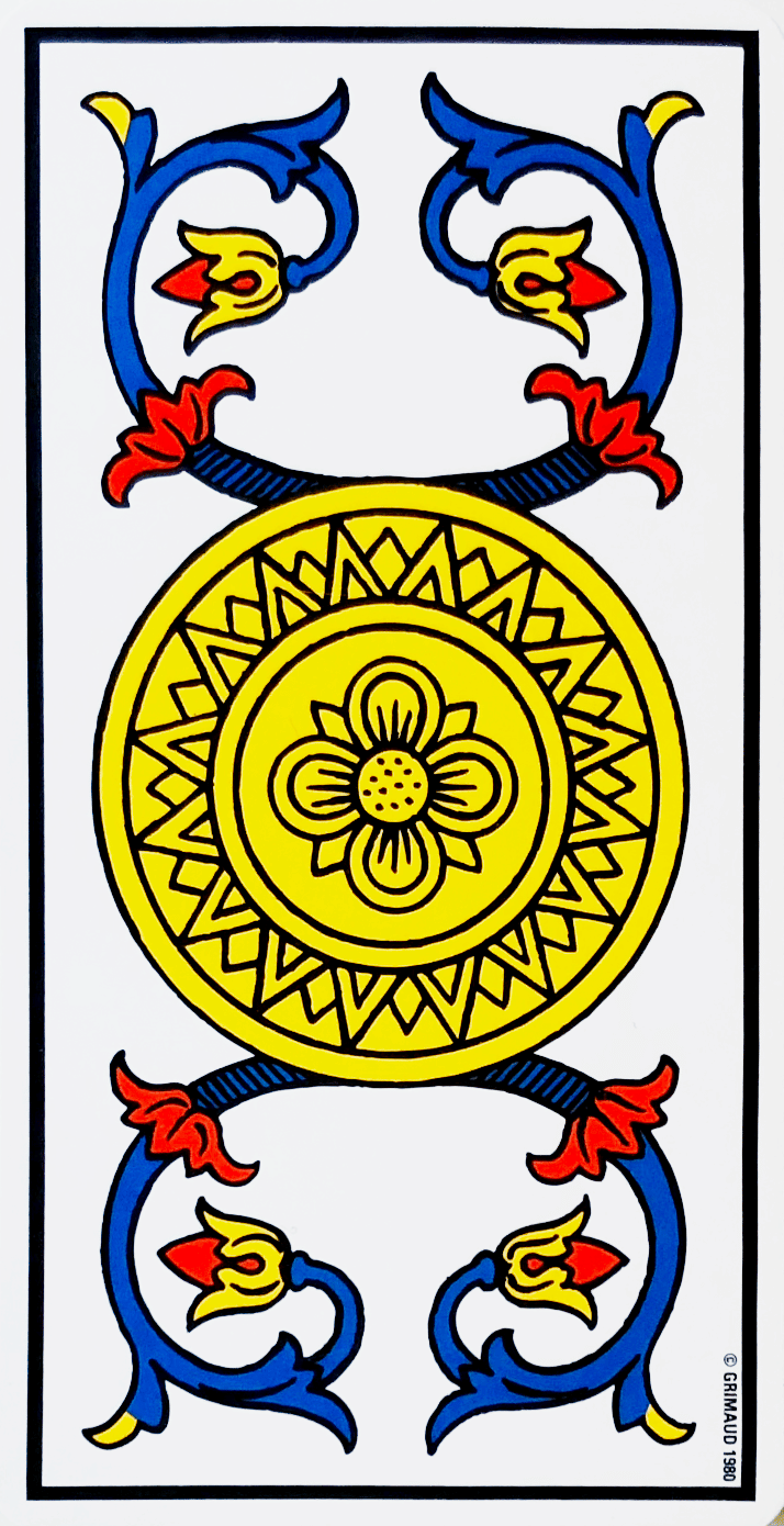 Significations De L As De Denier Dans Le Tarot De Marseille