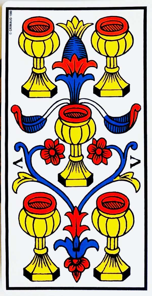 Significations Du Six De Coupe Dans Le Tarot De Marseille