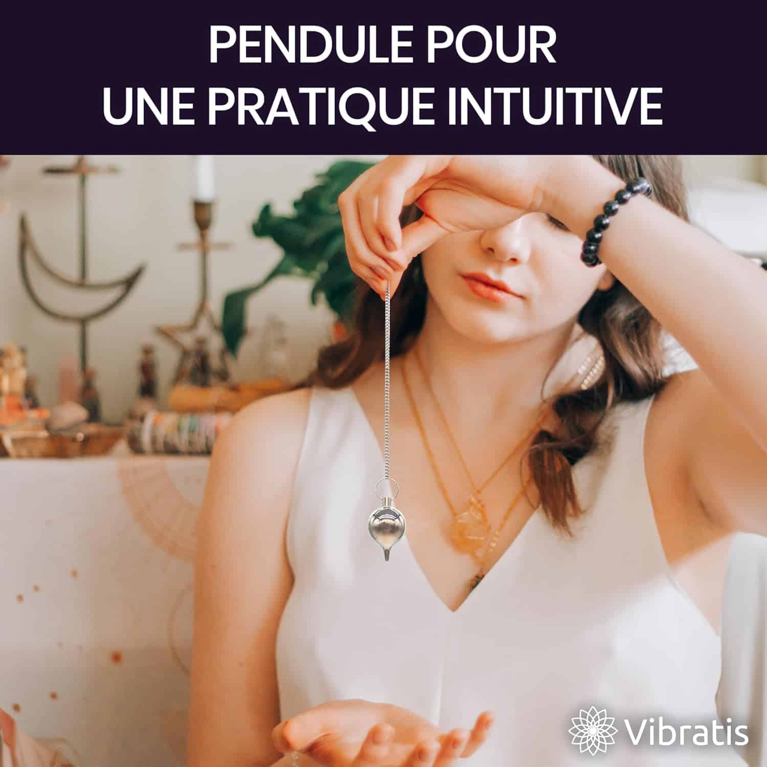 Pendule Divinatoire de Radiesthésie  Forme Goutte d'Eau – Image 5