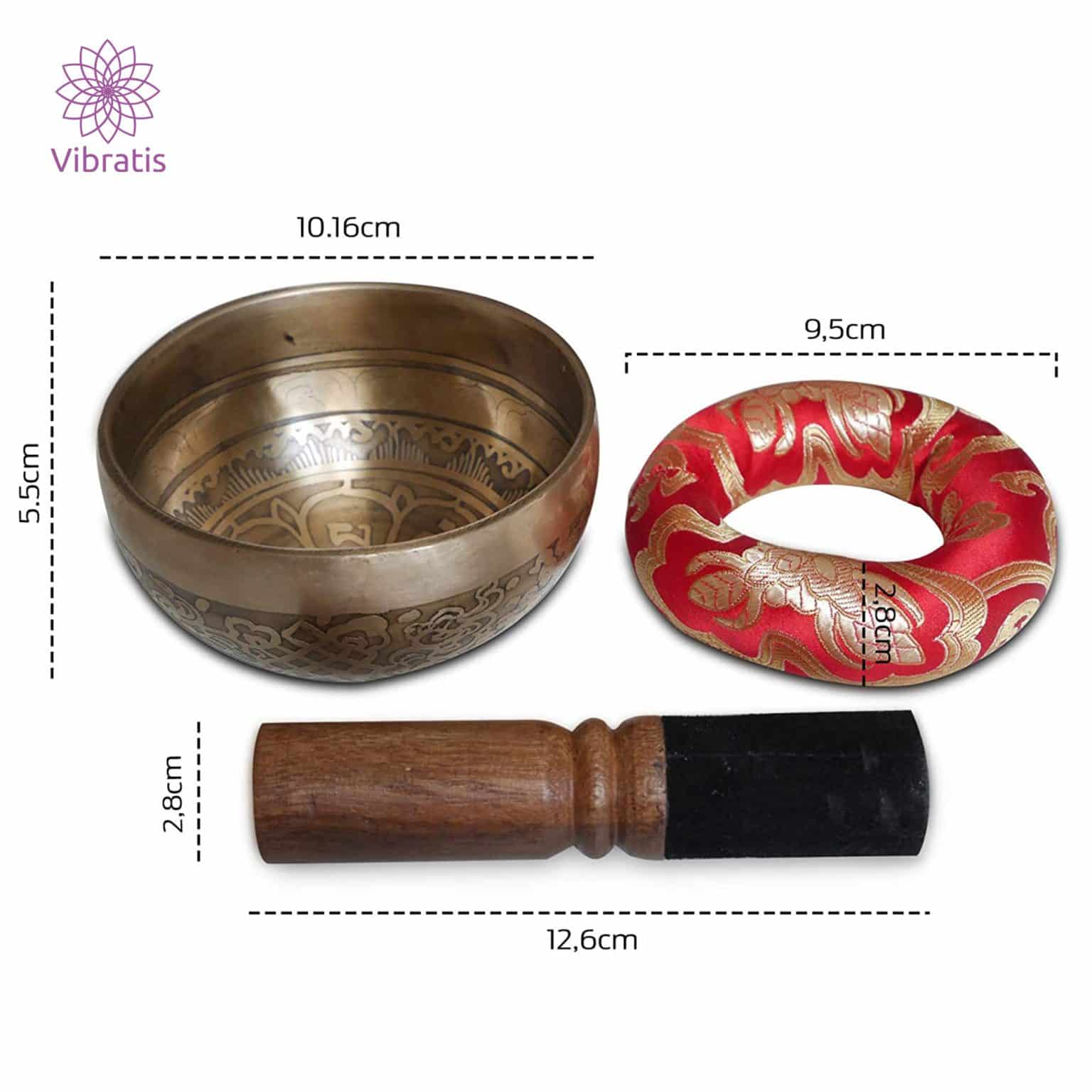 Bol Chantant Tibétain 7 Métaux Bol Tibétain Artisanal Vibratis Bol Chantant Tibétain 7 Métaux Bol Tibétain Artisanal Vibratis
