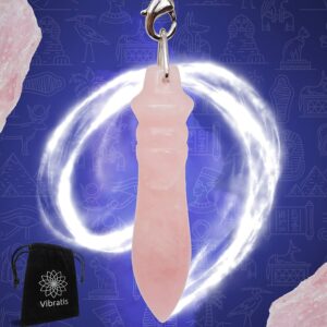 Pendule divinatoire Thot quartz rose