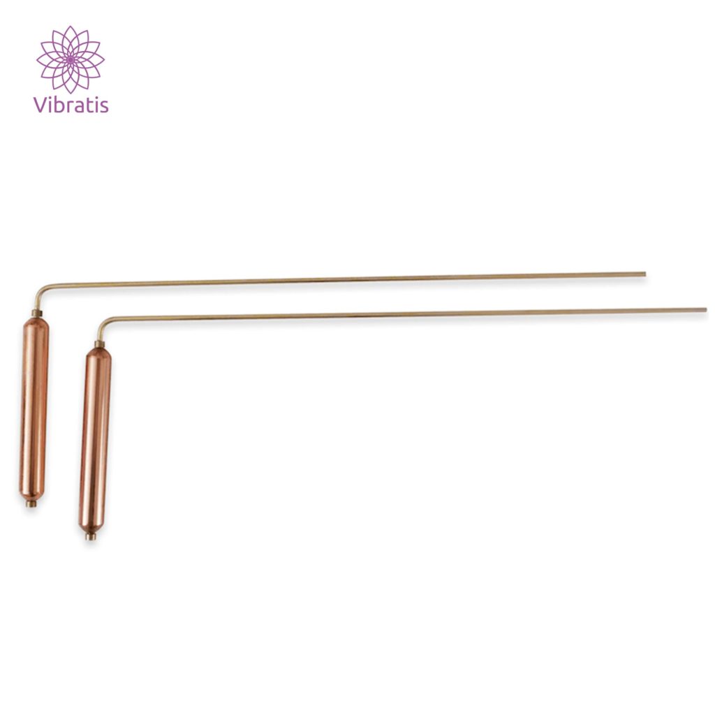 Baguettes de sourcier en Laiton & Cuivre Modèle Premium Vibratis