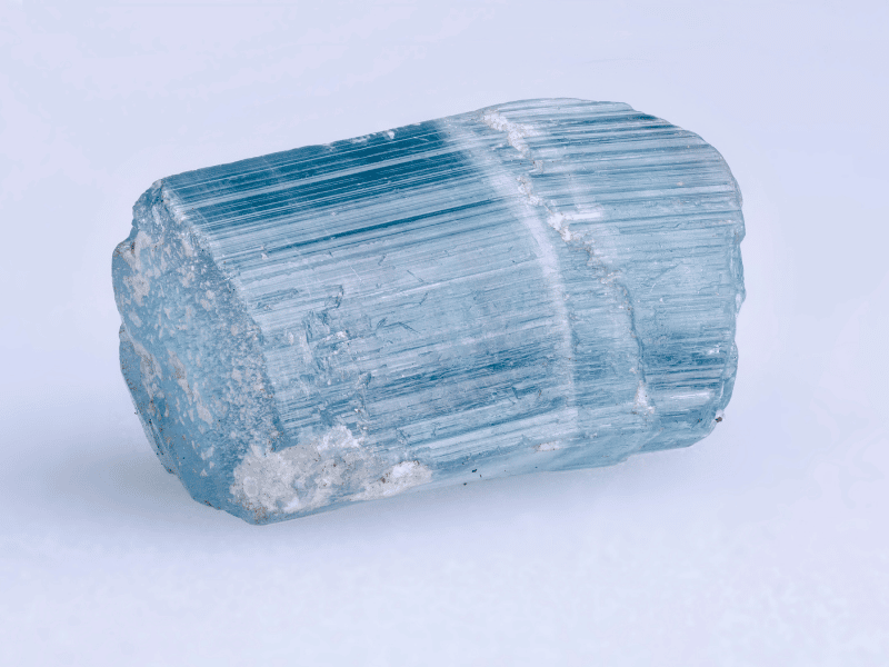 Pierre de tourmaline bleue