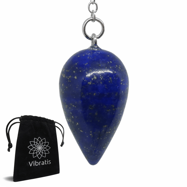 Pendule divinatoire goutte lapis lazuli