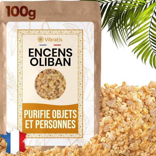 Encens Oliban en Grains | 100% Naturel Boswellia Carterrii Qualité Premium | Très Fortes Vertus spirituelles (100g)