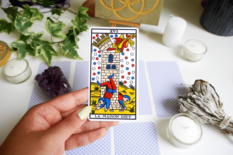 la maison dieu dans le tarot