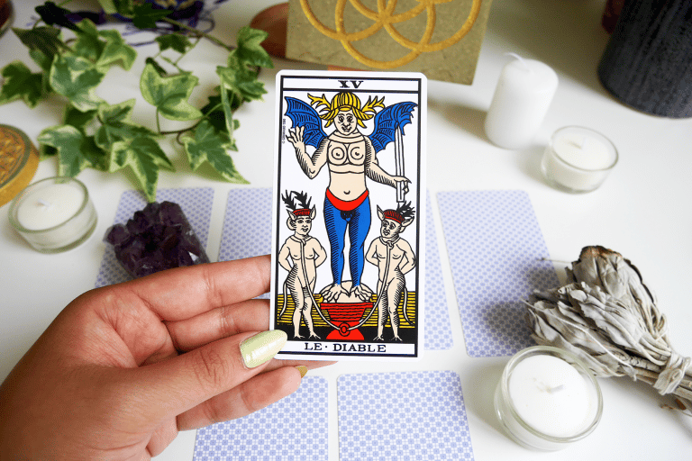 le diable dans le tarot