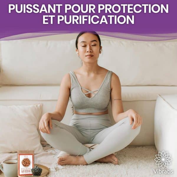 Encens Myrrhe Pure 100g - Encens Naturel en Grain Qualité Premium A+ – Image 2