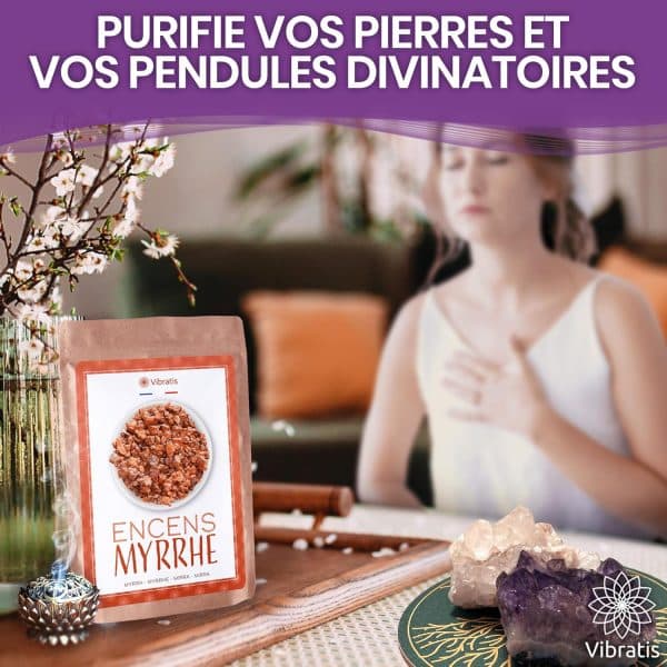 Encens Myrrhe Pure 100g - Encens Naturel en Grain Qualité Premium A+ – Image 5
