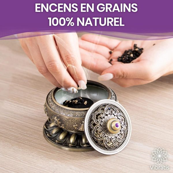 Encens Pontifical en Grain Qualité A++ (100g) – Image 5