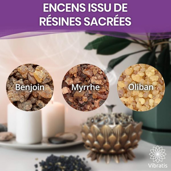 Encens Pontifical en Grain Qualité A++ (100g) – Image 6