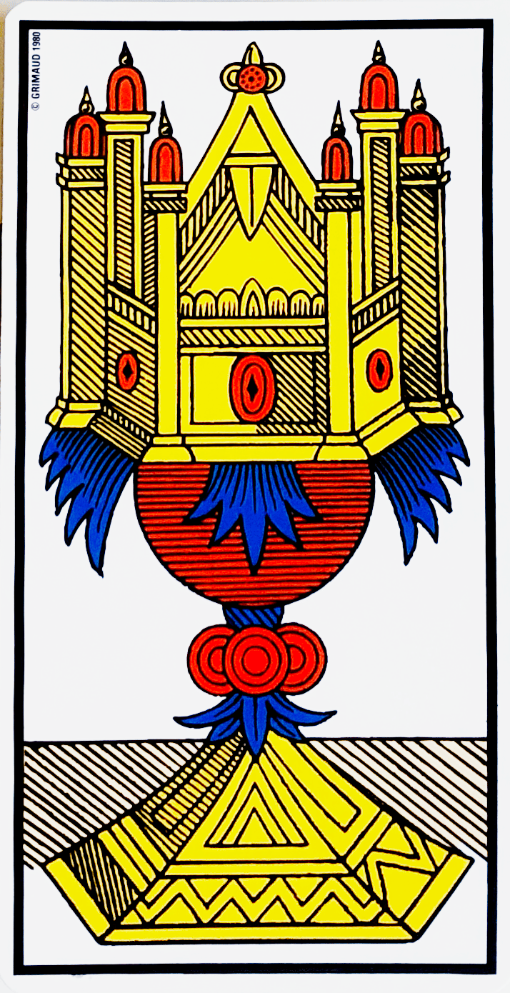 SIgnifications du Deux de Coupe dans le Tarot de Marseille