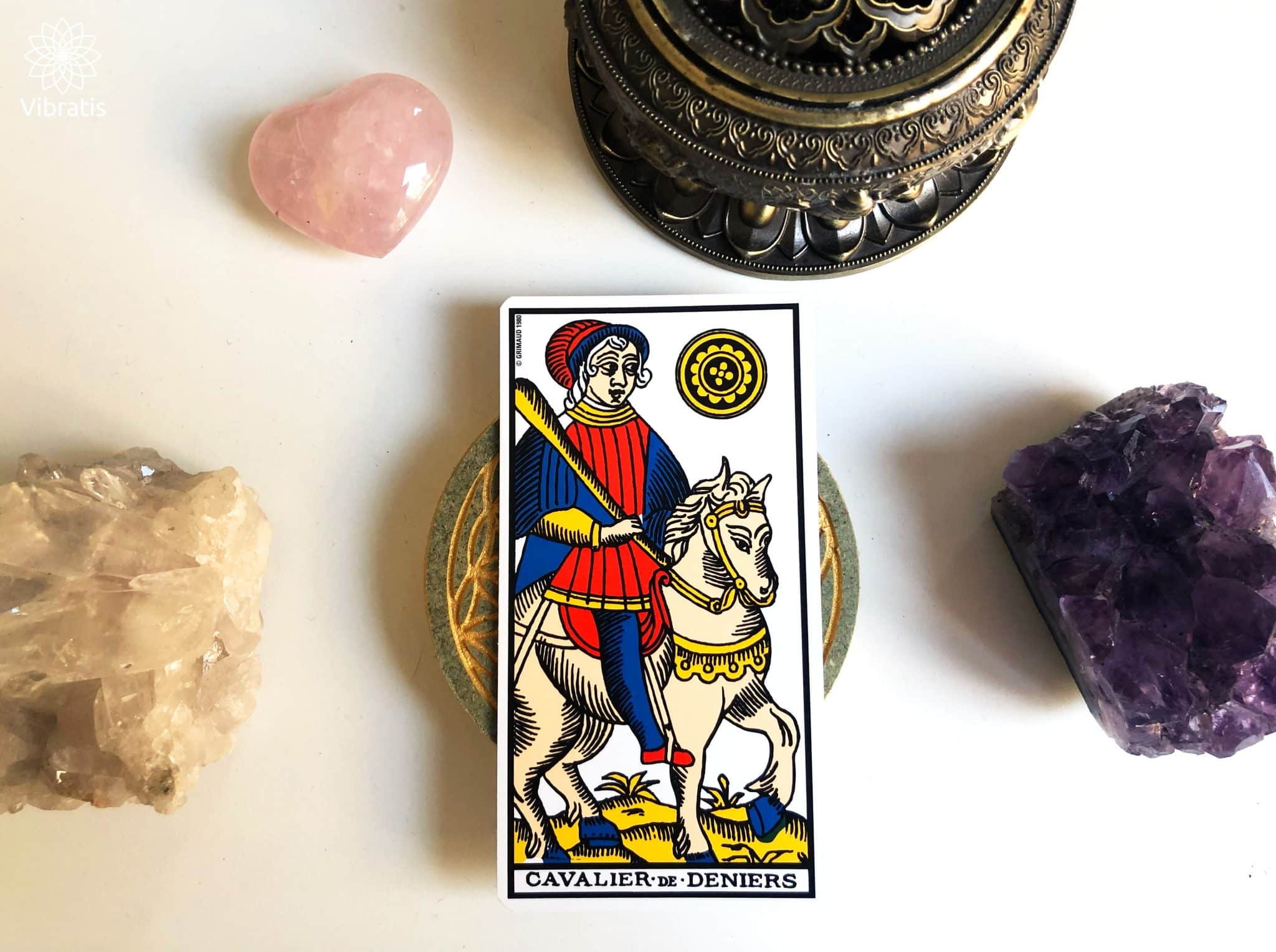 Significations du Cavalier de Denier dans le Tarot de Marseille