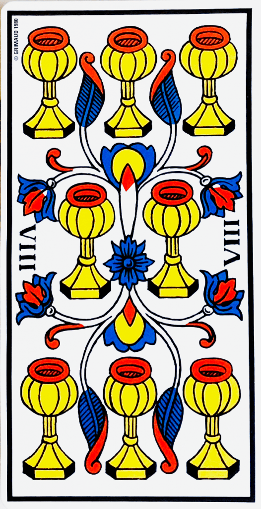 huit de coupe carte tarot