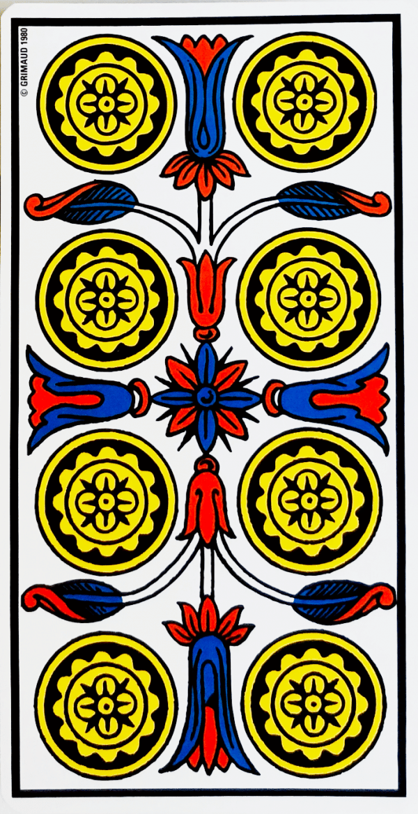 Significations du Sept de Denier dans le Tarot de Marseille