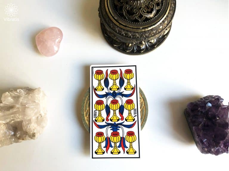 neuf de coupe dans le tarot