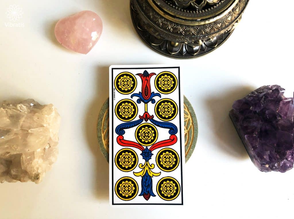Significations du Neuf de Denier dans le Tarot de Marseille