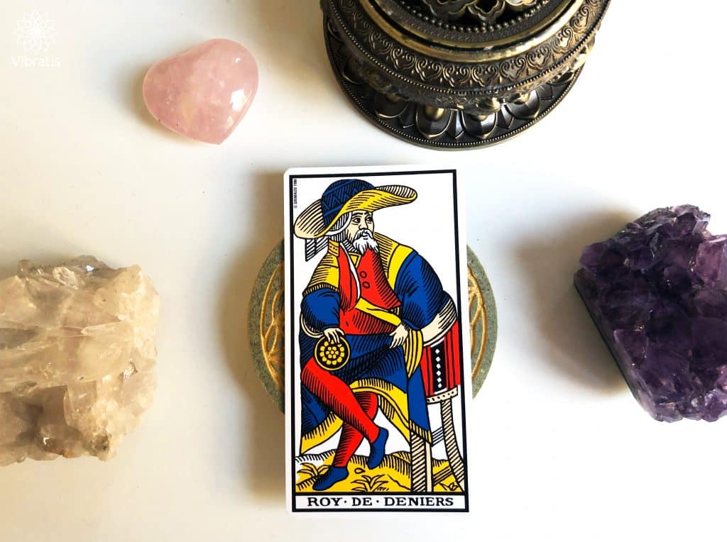 Roi De Deniers Tarot De Marseille