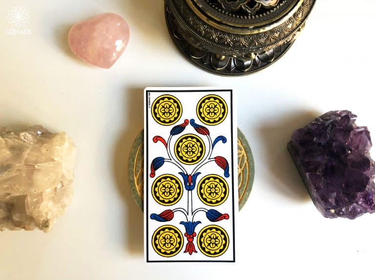 sept de denier dans le tarot