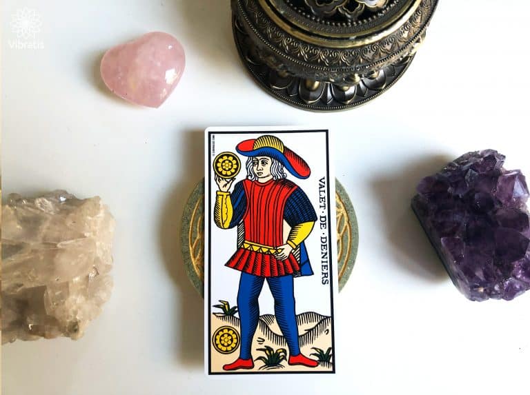 valet de denier dans le tarot