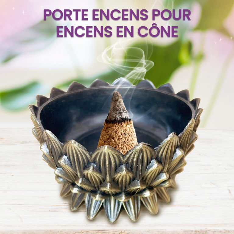 Brûleur D'encens De Lotus Vintage, Petit Détenteur De Bon Sens De Feng Shui De Bouddha Chinois