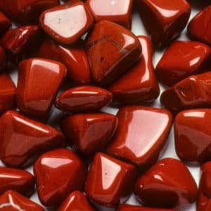 Red jasper pendulums