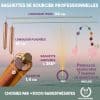 composition baguettes pendule 7 chakras