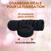charbons fumigation