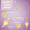 Dowsing Pendulum of Radiesthesia Golden Drop - Image 3