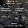 Vibratis Black Onyx Stone Dowsing Cone Shape Divinatory Pendulum - Image 5
