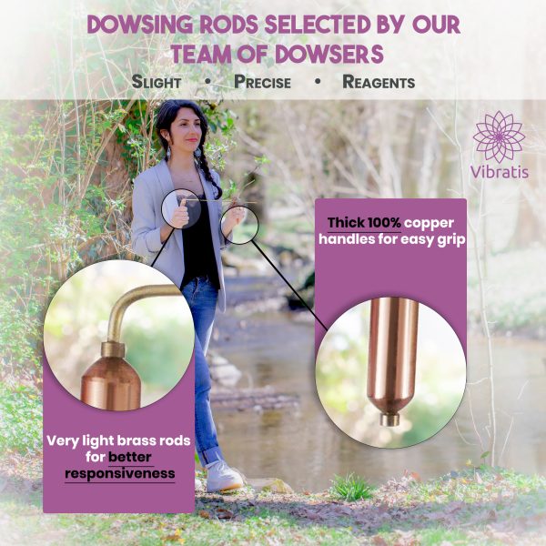 Professional Dowsing Rods Premium Model & Egyptian Divining Pendulum - Image 3