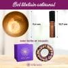 Bol Tibétain Artisanal 7 Métaux – Boîte Lokta – Fabriqué au Népal – Image 5